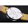 Bvlgari B.ZERO1 25mm Yellow Dial Stainless Steel Case And Bezel Yellow Leather Bracelet