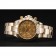 Rolex Cosmograph Daytona Brown Dial Diamond Numerals Gold Case And Bracelet 1454245