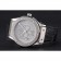 Hublot Classic Fusion Diamond Skull Dial Stainless Steel Case Black Leather Strap  622814