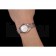 Patek Philippe Calatrava Ladies White Dial Rose Gold Case Two Tone Bracelet 1453832