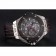 Hublot Big Bang Ferrari Black Dial And Bezel Stainless Steel Case Black Leather Strap  622767