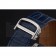 Cartier Tank MC White Dial Stainless Steel Case Blue Leather Strap  622575