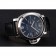 Panerai Luminor Marina Date Black Hobnail Pattern Dial Stainless Steel Case Black Leather Strap