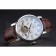 Patek Philippe Grand Complications Stainless Steel Case White Dial Roman Numerals Brown Leather Bracelet 622257