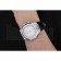 Patek Philippe Nautilus White Dial Brushed Stainless Steel Case Black Leather Strap