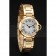 Cartier Ballon Bleu White Dial Yellow Gold Stainless Steel Bracelet 1454191