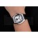 Cartier Tortue Perpetual Calendar White Dial Stainless Steel Case Black Leather Strap