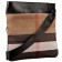 Burberry Man Canvas Check Crossbody Bag Black  608272