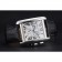 Cartier Tank MC White Dial Stainless Steel Case Black Leather Bracelet  622689
