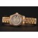 Swiss Rolex DayJust Diamond Pave Dial Gold Diamond Bracelet 1453955