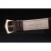 Patek Philippe Swiss Calatrava Ribbed Bezel Grey Dial Brown Leather Strap 7650