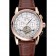 Patek Philippe Grand Complications Gold Case White Dial Brown Leather Bracelet 622259