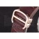Cartier Luxury Skeleton Watch with Rose Gold Bezel and Brown Leather Band  621557