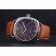 Panerai Radiomir Stainless Steel Bezel Cognac Leather Bracelet  622327