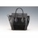 Celine Micro Luggage Black Leather/Suede Leather
