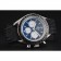 Omega Speedmaster Black Rubber Strap Black Dial  622041