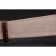 Patek Philippe Chronograph White Dial Stainless Steel Case Brown Leather Strap