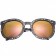 Karen Walker Fantastique Mirror Black Orange Lens Sunglasses 307759