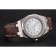 Audemars Piguet Royal Oak Fondation White Dial Stainless Steel Case Brown Leather Strap