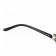 Cartier Silver Finish Panthere Black Frame Sunglasses 308264