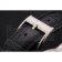A. Lange & Sohne Grand Lange 1 Moon Phase Black Dial Stainless Steel Case Black Leather Strap