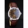 Omega Swiss DeVille Stainless Steel Bezel Brown Leather Strap 7619