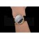 Patek Philippe Calatrava Black Dial Roman Numerals Ribbed Bezel Gold Case Black Leather Strap