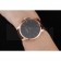 Swiss Vacheron Constantin Patrimony Grey Dial Rose Gold Case Brown Leather Bracelet 1454166