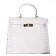 Hermes Kelly 28 Crocodile Leather White 608152