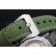 Panerai Luminor GMT Stainless Steel Bezel Green Leather Bracelet  622318