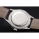 Swiss Rolex Cellini Time Silver Case White Dial Black Leather Bracelet   622653
