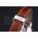 Breitling Navitimer Brown Leather Strap White Dial