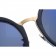 Miu Miu Noir Blue Round Frames Sunglasses 308443