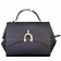 Hermes Stirrup Shoulder Bag Black 608089