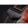 Tag Heuer Monaco Calibre 36 Blue And Orange Stripes Dial Black Leather Strap 622302