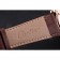 Cartier Rotonde Chronograph White Dial Rose Gold Case Brown Leather Strap