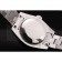 Rolex DateJust Brushed Stainless Steel Diamond Plated Case White Dial Diamond Plated Bezel
