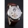 Patek Philippe Dual Time Moonphase Tourbillon White Skeletonised Dial Stainless Steel Case Brown Leather Strap