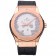Hublot Classic Fusion Diamond Skull Dial Gold Case Black Leather Strap  622816