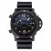 Panerai Luminor Submersible Flyback GMT Black Dial Yellow Markings Black Ionized Case Black Rubber Strap