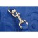 Salvatore Ferragamo Embossed Blue Leather Tote Bag 18927376