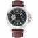 Panerai Luminor GMT Black Dial Brown Leather Bracelet