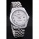 Rolex Datejust White Radial Dial Ribbed Bezel 7478