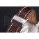 Breitling Bentley Mulliner Tourbillon White Dial Stainless Steel Case Brown Leather Strap  622729