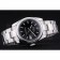 Rolex Datejust Polished Silver Bezel Black Dial 7467