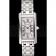 Cartier Tank Americaine 21mm White Dial Stainless Steel Case And Bracelet