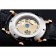 Piaget Altiplano Chronograph Black Dial Gold Case Black Leather Bracelet 1454047