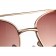 Cartier Panthere Detail Gold Frame Gradient Lenses Sunglasses 308132