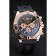 Breitling Chronomat Black Dial Rose Gold Bezel And Subdials Stainless Steel Case Black Rubber Strap