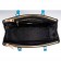 Prada Double Tote Black With Blue Python Handles 18926806